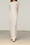 BORIS BIDJAN SABERIコットンノースリーブマキシドレスWDRESS4 F035
